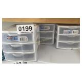 (3) Plastic storage containers