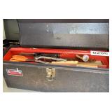 Metal tool box with file and more