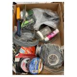 Spark plugs, electrical tape, knife and more