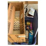 Napkins, ziploc bags, trash bags, light bulb, more