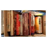 Misc cook books, and peg board