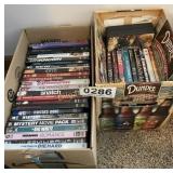 (2) boxes DVD