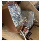 Copper chef pans, lids