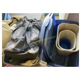 Totes, bags and trash cans