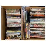 (2) boxes of DVD