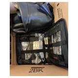 Camping utensils, boots, hoses