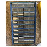 Hardware organizer with contents