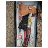 hatchet, knives and more