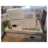 Cuisinart chefs pan, 1 half qt saucepan, more