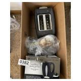 West Bend electric kettle and toaster