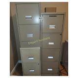(3) filing cabinets