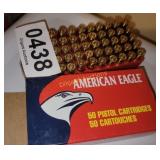 Ammo: 9mm 50 pistol cartridges