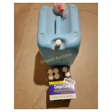 RV toilet treatment and tank