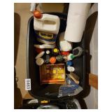 WD-40, mouse traps and cleaning supplies