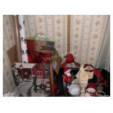 Christmas table runner, wrapping paper, more
