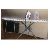 B&D iron and metal ironing board