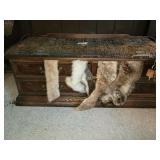 Lane cedar chest (moldy & damaged) and more