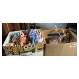 Towels, cotton balls, Q-tips and more