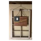 Wooden window Americana