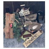 Decorative bird items and more