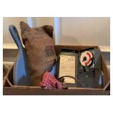 Time switch, trowel, wooden decor and more