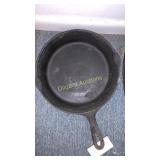 (2) Cast iron skillets