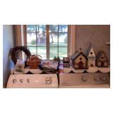 Shelf of decorative items