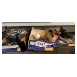 Wire cutters, tape, screwdrivers and more