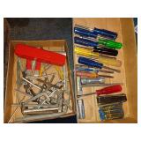 Screwdrivers and allen wrenches