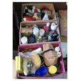 (3) boxes of garage items