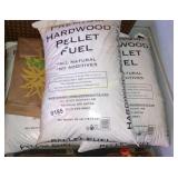 (4) Bags of pellet fuel