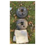 Wheel weights and rotors