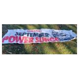 Yamaha snowmobile banner