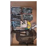 Clamps, wrenches, screws, bolts and more
