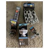Reese drop hitch, safety chain, 1-7/8" ball, more
