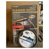 Truck Cargo Rack and steering wheel grip