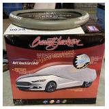 Barrett Jackson car cover, steering wheel cover