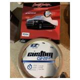 Barrett Jackson truck cover, steering wheel cover