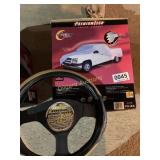 Premium Tech truck cover, steering wheel cover
