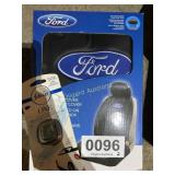 Ford seat cover, air freshener