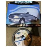 SUV cover, steering wheel cover, air freshener