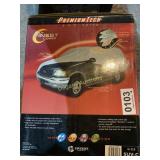 SUV cover, steering wheel cover, air freshener