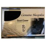 Genuine Sheepskin seat cover
