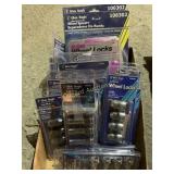 Wheel spacers, wheel locks, and 1/2" RH lug nuts