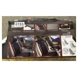 Luxury Series seat cushions, steering wheel cover