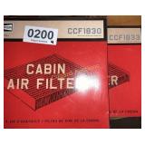 Champion cabin air filters (4)