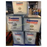 Purolator air filters-various sizes (6)