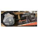 Seat cover and steering wheel cover