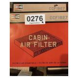 4-Champion Cabin Air Filters (CCF1827 and 1825)