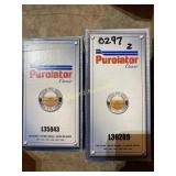 Purolator oil filters (2)